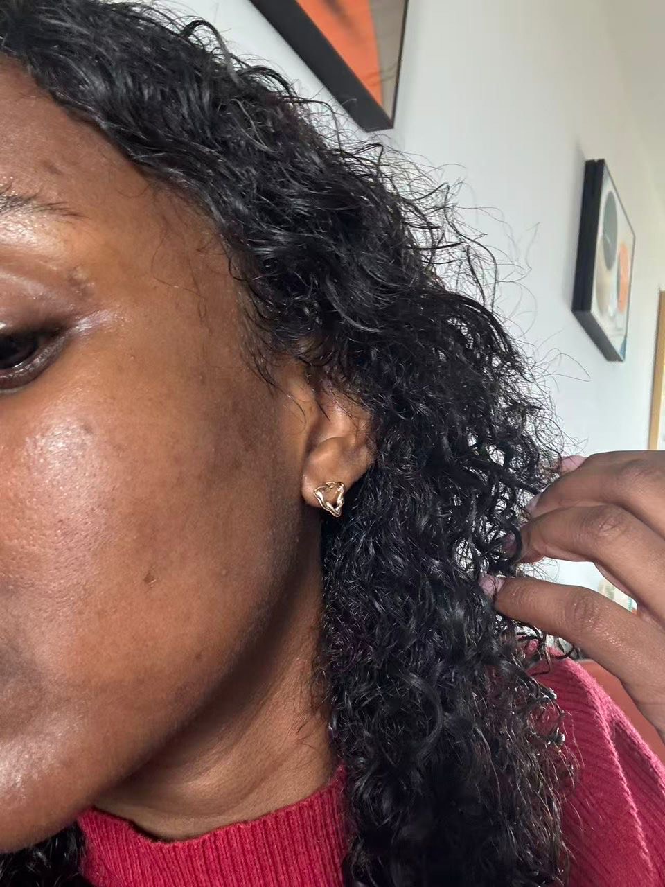 Customer photo after treatment, third angle
